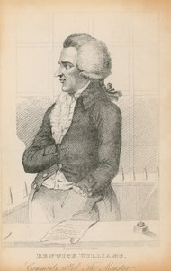 Retrato de Renwick Williams, comúnmente llamado El Monstruo