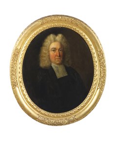 Retrato del Reverendo Joseph Cookson, principios del siglo XVIII