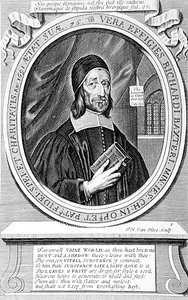 Retrato de Richard Baxter (1615-91) grabado por Frederick Hendrick van Hove (1628-98)