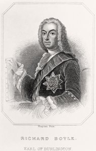 Retrato de Richard Boyle, Conde de Burlington, 1835 de English School