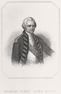 Retrato de Robert, Primer Lord Clive de English School