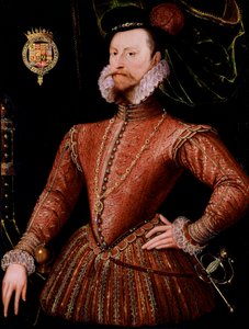 Retrato de Robert Dudley, Conde de Leicester (1532-1588), favorito de Isabel I
