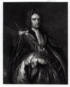 Retrato de Robert Harley, primer conde de Oxford (1671-1724) (grabado) de English School