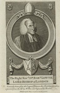 Retrato de Robert Lowth de English School