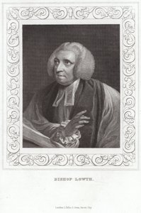 Retrato de Robert Lowth, Obispo de Londres de English School