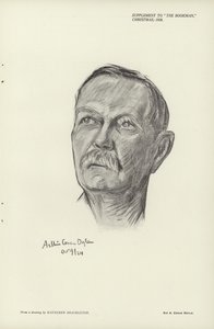 Retrato de Sir Arthur Conan Doyle