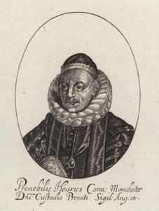 Retrato de Sir Henry Montagu de English School