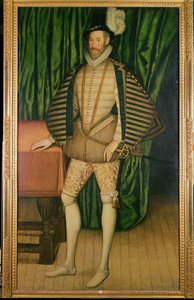 Retrato de Sir Jerome Bowes (d.1616), embajador ante el Zar de Rusia, 1583