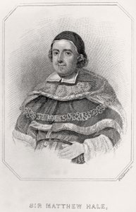 Retrato de Sir Mathew Hale, 1835