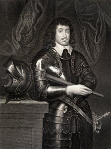 Retrato de Spencer Compton (1601-43) 2º Conde de Northampton, de Lodges British Portraits, 1823