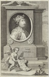 Retrato de Esteban de Inglaterra de English School