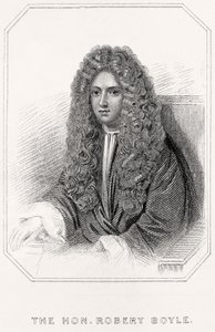 Retrato del Honorable Robert Boyle de English School