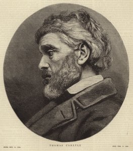 Retrato de Thomas Carlyle