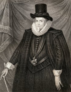 Retrato de Thomas Cecil, primer conde de Exeter, de Retratos Británicos de Lodge, 1823