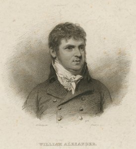 Retrato de William Alexander de English School