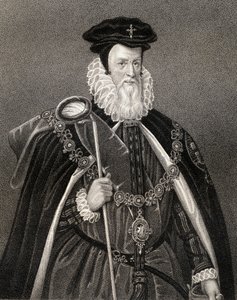 Retrato de William Cecil (1520-98) Lord Burghley, de 