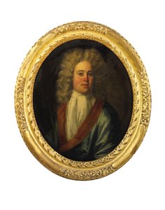 Retrato de William Cookson, principios del siglo XVIII de English School