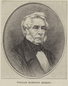 Retrato de William Hamilton Merritt de English School