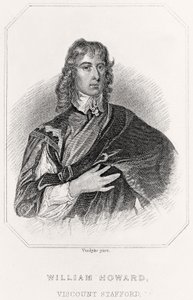 Retrato de William Howard, Vizconde Stafford de English School