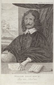 Retrato de William Lilly