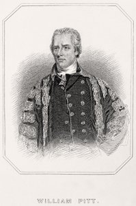 Retrato de William Pitt, 1835 de English School
