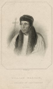 Retrato de William Warham de English School