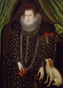 Retrato de una dama, 1600-1700 de English School