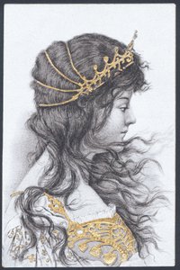 Retrato de una niña de English School