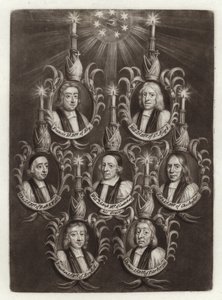 Retrato de los Siete Obispos de English School