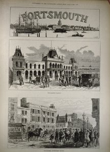 Portsmouth: La estación de tren y la calle principal, Casa de Gobierno, de 