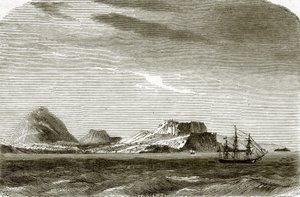 Bahía de la oficina de correos, isla Charles o Floriana de English School