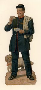 Cartero y perro