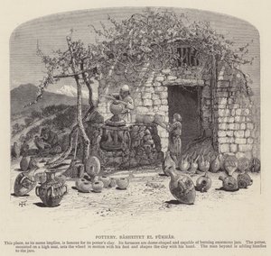 Cerámica, Rasheiyet el Fukhar (grabado)