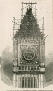 Estado actual de la Torre del Reloj del Palacio de Westminster
