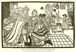 Bienvenida del Príncipe Carlos desde España, 1623