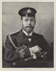 Príncipe Jorge de Gales (grabado) de English School