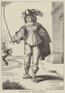 Príncipe Mauricio (grabado) de English School