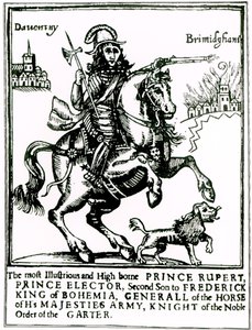 Príncipe Ruperto a caballo