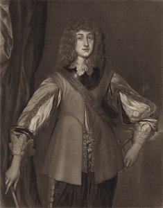 Príncipe Ruperto, hijo del Elector Federico V, Conde Palatino del Rin, y de Isabel, hija de Jaime I (litografía) de English School