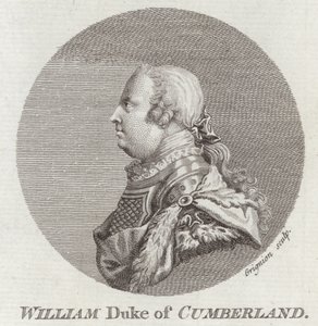 Príncipe Guillermo, Duque de Cumberland de English School