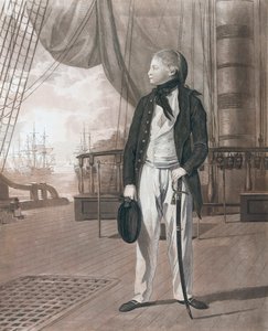 Príncipe Guillermo Enrique como guardiamarina Más tarde Rey Guillermo IV de English School