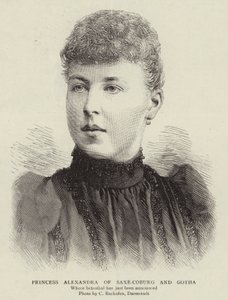 Princesa Alexandra de Sajonia-Coburgo y Gotha de English School