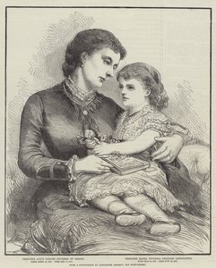 La Princesa Alicia y su hija de English School