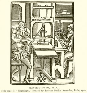 Imprenta, 1511 de English School