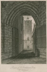 Priorato de St Bartholomew, Smithfield de English School