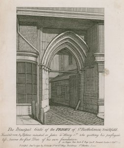 Priorato de St Bartholomew, Smithfield de English School