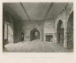 Sala de prisión en la Torre Beauchamp de English School