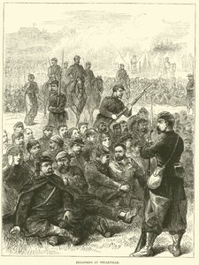 Prisioneros en Belleville, mayo 1871 de English School