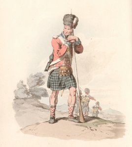 Soldado del 42º Regimiento de English School