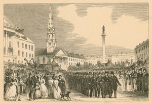Procesión desde la iglesia de St. Andrews de English School
